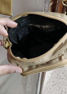 Khaki Crossbody Bag