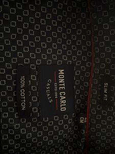 Monte Carlo Slim Fit Printed Shirt