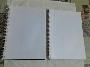 Blank Notebooks / Sketchpads Set