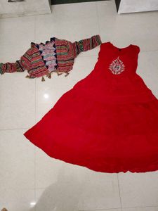 Vibrant Embroidered Kurta Set