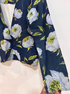 Floral Blazer Shrug