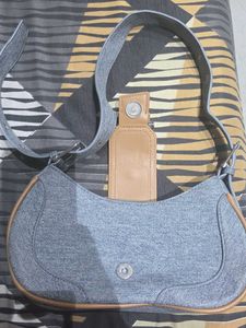 Denim Hobo Bag