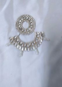 Stunning Antique Gold Earrings with Pearls