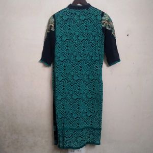 Embroidered Georgette Kurta