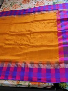 Co-optex Checkered Silk Saree