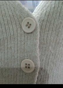 Beige Knit Cardigan