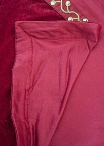 Red saree