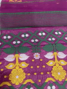 Vibrant Floral Saree