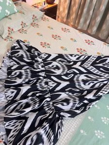 Ikat Print halter Maxi Dress