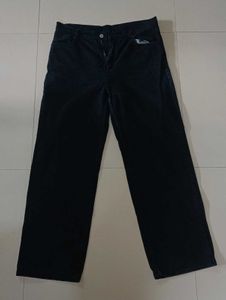 High Waisted Wide Leg Black Jeans