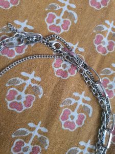 🤍🖇⛓️🔗Silver AccentY2K Jewellery Comboo