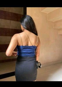 Sparkly Blue Cami Top