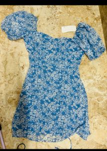 Trendyol Light Blue Floral Dress