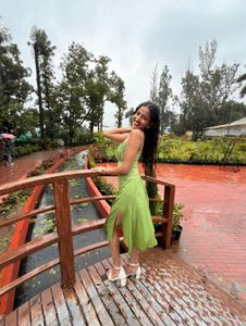 Chic Light Green Summer Dress