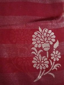 Beautiful Mahroon Festival Saree