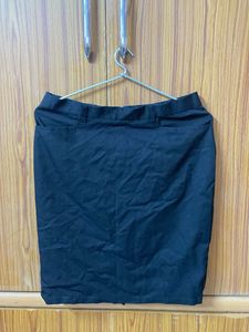 Classic Black Pencil Skirt