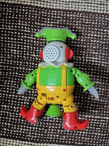 Wind-up Clown Toy