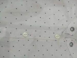 women's White Polka Dot Shirt