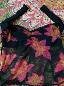 Floral Mesh Tank Top
