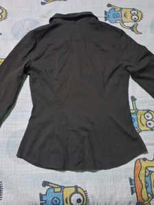Classic Brown Button-Up Shirt
