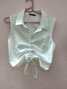 White Stylish Top