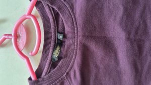 Cozy Plum Crewneck Sweatshirt