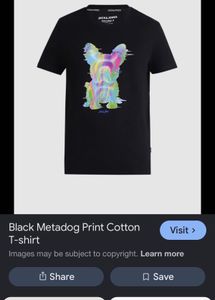 Jack &amp; Jones Originals Black Graphic T-Shirt | XL
