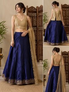 Stunning Blue Ethnic Skirt