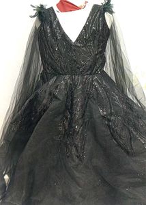 Stunning Black Sequin Gown