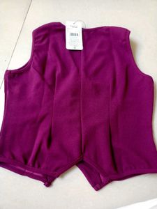 Chic Sleeveless V-Neck Button-Up Vest
