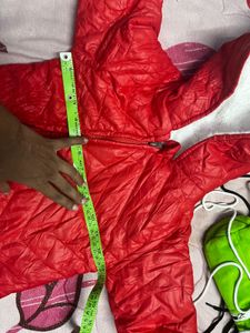 Cozy Red Baby Snowsuit waterproof