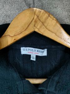 US Polo Assn. Cable Knit Sweater