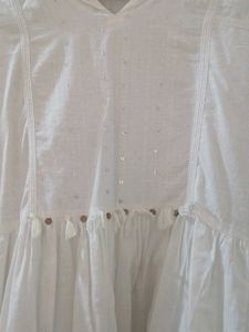 Elegant White Cotton Kurta