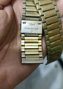 Used Sonata Women's Classic Gold Watch