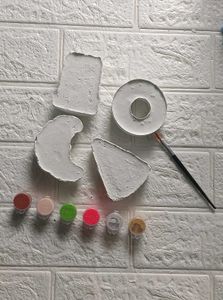 DIY Paintable Craft Kit - Food Theme