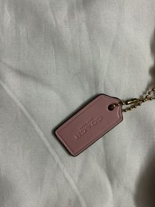 Coach Pink Signature Hobo Shoulder Bag