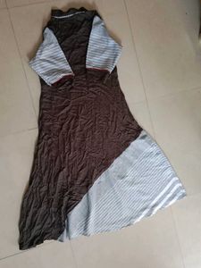 ग्रे कुर्ती रियान XL