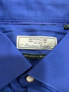 Classic Blue Arrow Dress Shirt