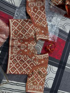 Exquisite Embroidered Lehenga Choli Set