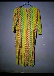 Colorful Printed Kurta