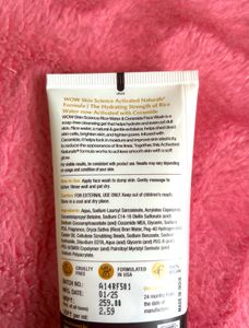 New Wow Rice Water &amp; Ceramide Facewash