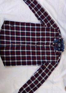 Checked Long Sleeve Shirt