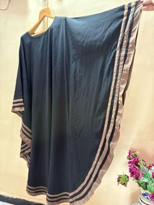 Elegant Black Abaya Gown