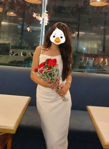 Elegant White Slip Dress