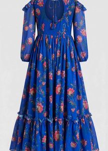 Bohemian Floral Maxi Dress
