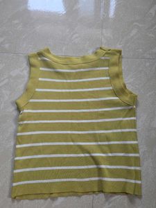 Striped Sleeveless Tank Top