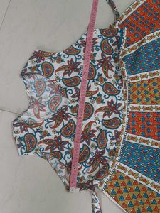 NEW - Bohemian Print Maxi Dress