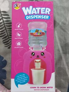 Cute Pink Water Dispenser Toy