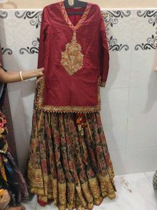 Embroidered Lehenga Skirt