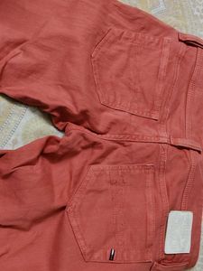 Coral Bootcut Jeans